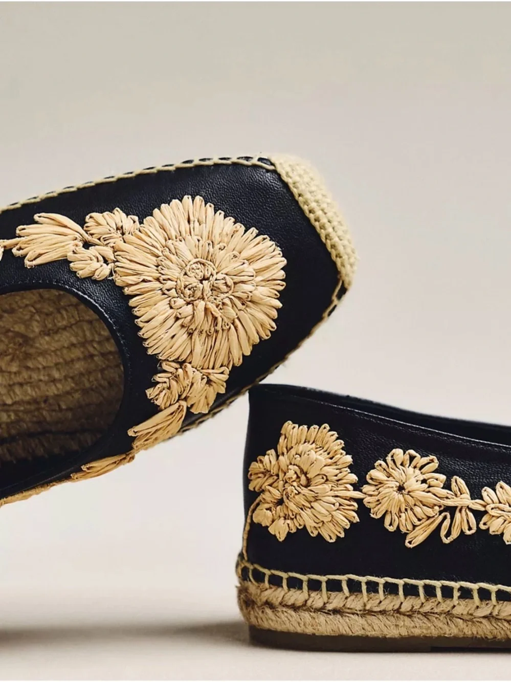 Castaner Paris Embroidered Espadrille Flats 🔥 Size 39 US 8-8.5